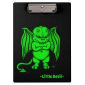 Kleiner ekliger Teufel Klemmbrett (Vorderseite)