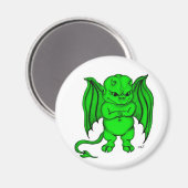 Kleiner ekliger Teufel Magnet (Vorderseite/Rückseite)