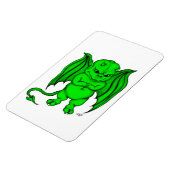 Kleiner ekliger Teufel Magnet (Linke Seite)