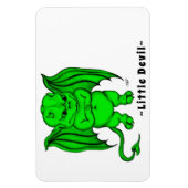 Kleiner ekliger Teufel Magnet (Vertikal)