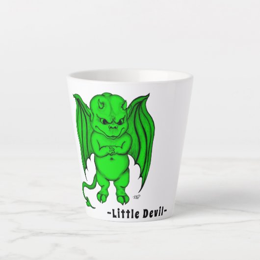 Kleiner ekliger Teufel Milchtasse (Vorderseite)