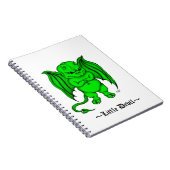 Kleiner ekliger Teufel Notizblock (Rechte Seite)