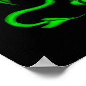 Kleiner ekliger Teufel Poster (Ecke)