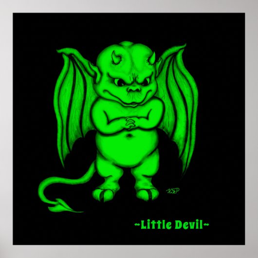 Kleiner ekliger Teufel Poster (Vorne)