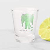 Kleiner ekliger Teufel Schnapsglas (Rückseite)