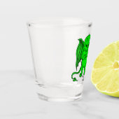 Kleiner ekliger Teufel Schnapsglas (Links)