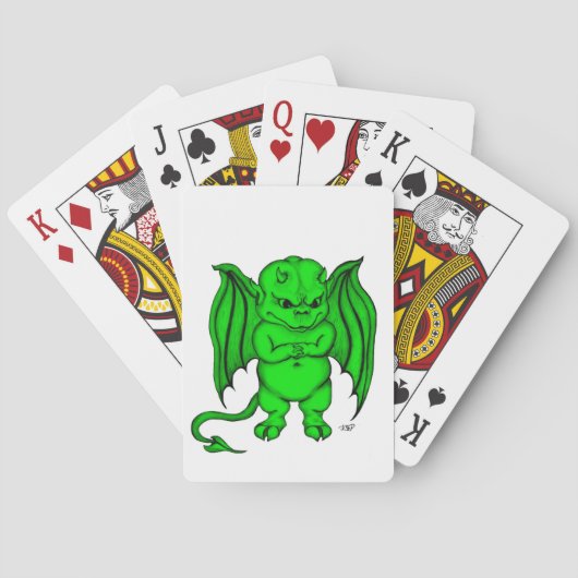 Kleiner ekliger Teufel Spielkarten (Rückseite)