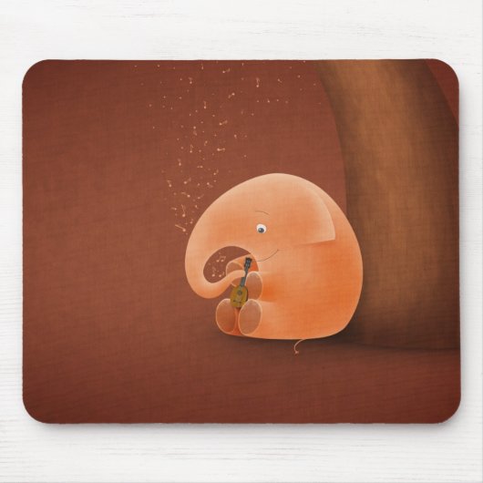 Kleiner Elefant, Big Ukulele Mousepad (Vorne)
