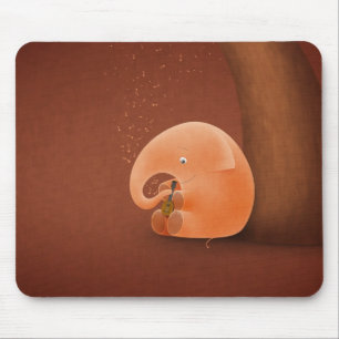 Kleiner Elefant, großer Ukulele Mousepad