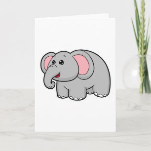 Kleiner Elefant Karte
