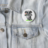 Kleiner Elefant mit Blume Button - Ihre Farben (Beispiel)