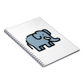 Kleiner Elefant Notizblock (Rechte Seite)