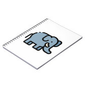 Kleiner Elefant Notizblock (Linke Seite)