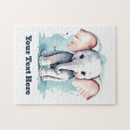 Kleiner Elefant Puzzle (Horizontal)