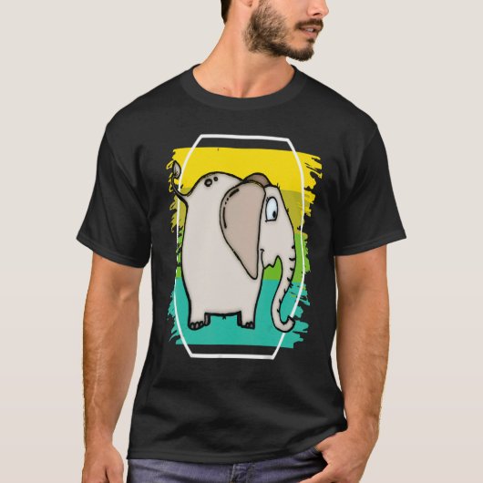 kleiner Elefant T-Shirt (Vorderseite)