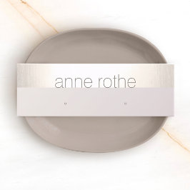 Kleiner, eleganter Studentenvorzeiger Mini Visitenkarte