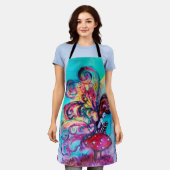 Kleiner Elf der Pilzfantasie Schürze (Getragen)