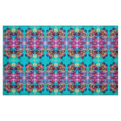 Kleiner Elf der Pilzfantasie Stoff (Fat Quarter (45,7 x 55,9 cm))