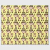 Kleiner Elf-Junge, WeihnachtsPackpapier Geschenkpapier (Flach)