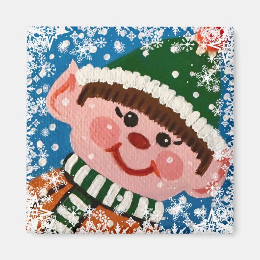 Kleiner Elf Magnet (Vorne)