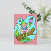 kleiner Elf Postkarte (Stehend Vorderseite)