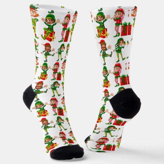Kleiner Elf Socken (Gewinkelt)