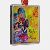 KLEINER ELF VON MUSHÖMMEN TÜR HANGER SILBERNES ORNAMENT (Rechts)