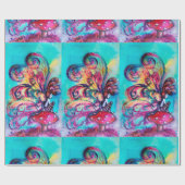 Kleiner Elf von Pilzen Geschenkpapier (Flach)