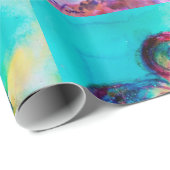 Kleiner Elf von Pilzen Geschenkpapier (Rolleneckpunkt)