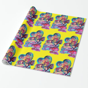 Kleiner Elf von Pilzen - MAGIC BUTTERFLY PFLANZE Geschenkpapier