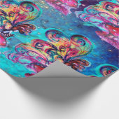 Kleiner Elf von Pilzen - MAGIC BUTTERFLY PFLANZE Geschenkpapier (Ecke)