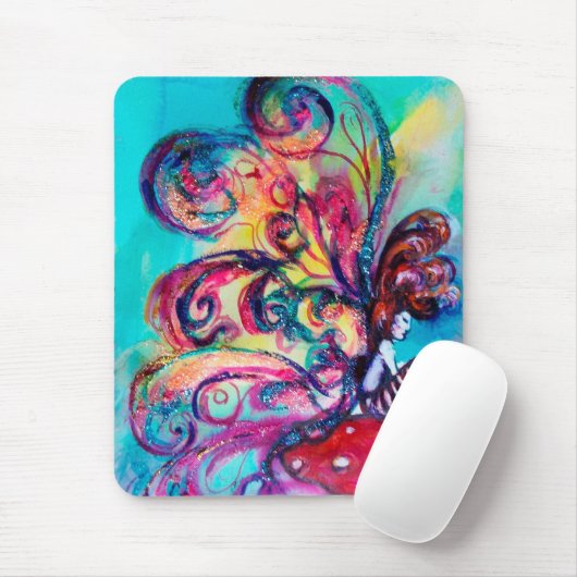 Kleiner Elf von Pilzen Mousepad (Mit Mouse)