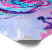 Kleiner Elf von Pilzen Poster (Ecke)