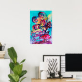 Kleiner Elf von Pilzen Poster (Heimbüro)
