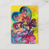 Kleiner Elf von Pilzen Visitenkarte (Rückseite)