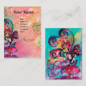 Kleiner Elf von Pilzen Visitenkarte (Vorne/Hinten)