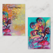 Kleiner Elf von Pilzen Visitenkarte (Vorne/Hinten)