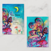 Kleiner Elf von Pilzen Visitenkarte (Vorne/Hinten)