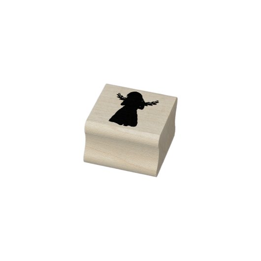 Kleiner Engel (Farbe auswählen) Gummistempel (Stempel)