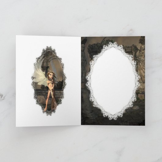 Kleiner Engel, Karte (Innenseite)