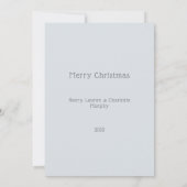 Kleiner Engel | Kostenvoranschlag Feiertagskarte (Rückseite)