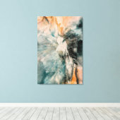 Kleiner Engel Leinwanddruck (Insitu (Holzboden))