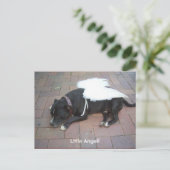 Kleiner Engel! Postkarte (Stehend Vorderseite)
