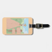 Kleiner Entdecker-Wanderabenteuer Gepäckanhänger (Vorderseite horizontal)