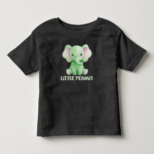 Kleiner Erdnuss-Elefanten-Baby Kleinkind T-shirt