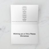 Kleiner Esel am Weihnachten (Innenseite)