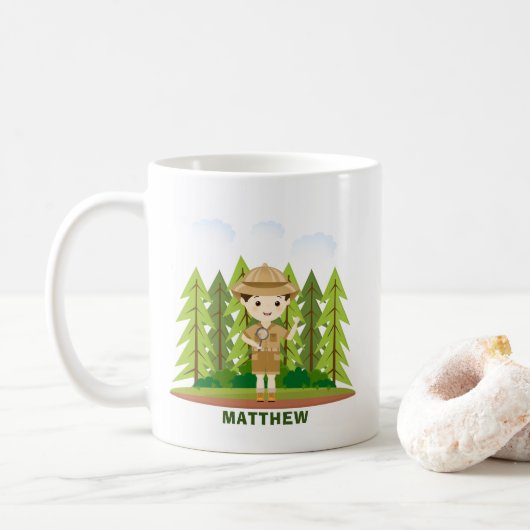 Kleiner Explorer Kaffeetasse (Mit Donut)