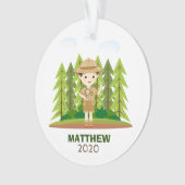 Kleiner Explorer Ornament (Vorderseite)