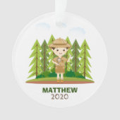 Kleiner Explorer Ornament (Vorderseite)