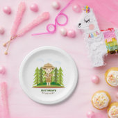 Kleiner Explorer Pappteller (Party)